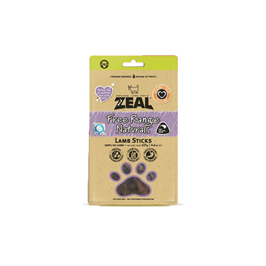 ZEAL 狗小食 紐西蘭羊肉條 Lamb Sticks 125g (NP027) (img2)