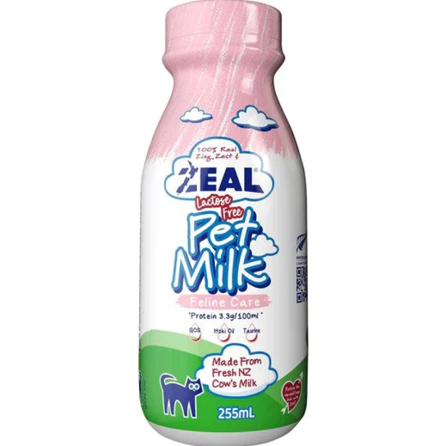 ZEAL 無乳糖紐西蘭牛奶 255ml (NP052) (貓用) (img2)