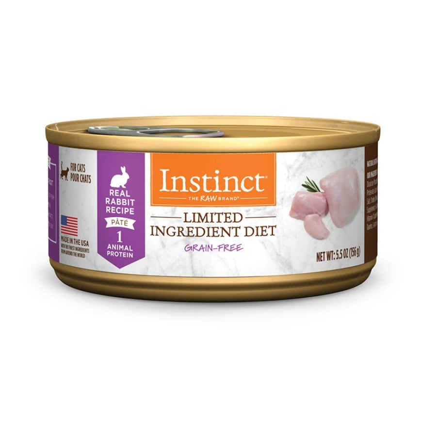 INSTINCT® CAT FOOD LIMITED INGREDIENT DIET REAL RABBIT RECIPE 3oz (img2)