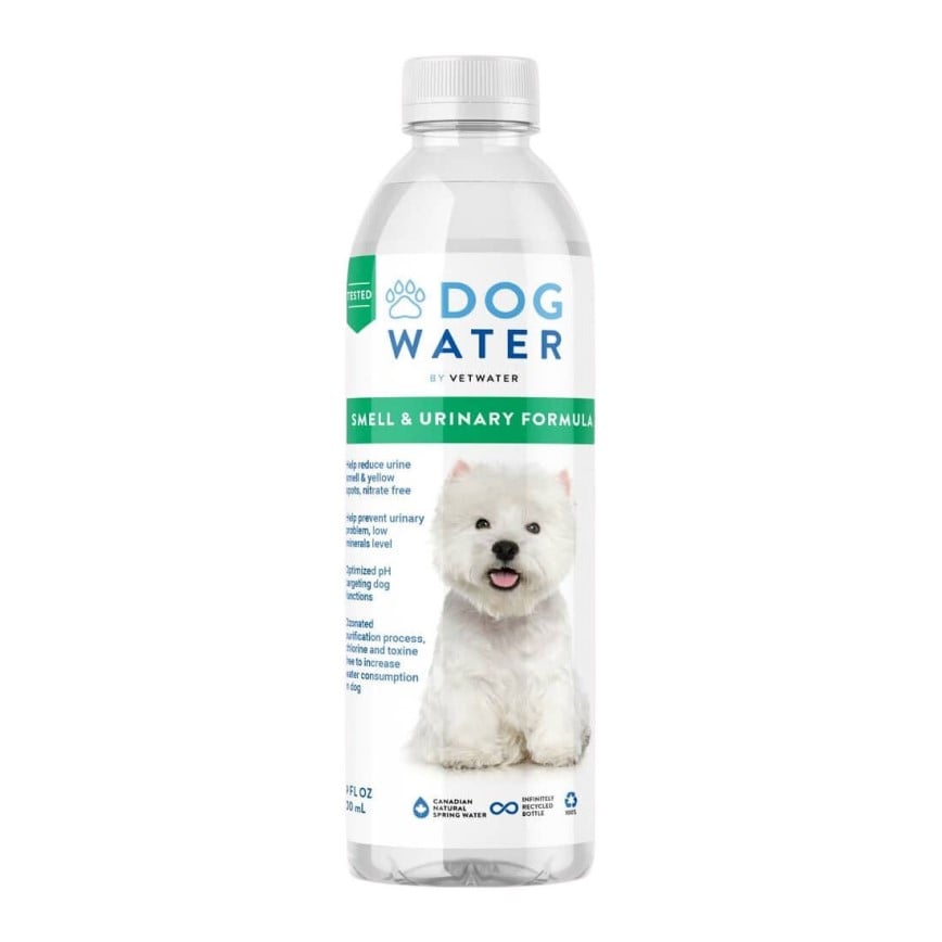 VetWater Dog Water pH值平衡狗飲用水 天然減尿臭及防尿石強效守護配方 500ml (DW60100) (img2)