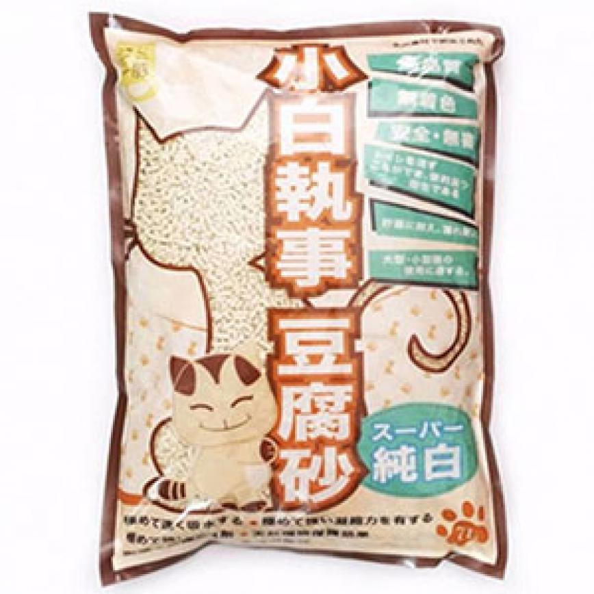Xiaobai Deacon Tofu Cat Litter Normal Package 18L - White Original Flavour (J-OSW) (img2)
