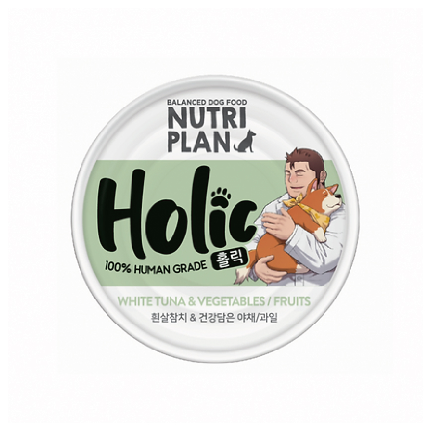 Nutriplan 狗罐頭 營養企劃 挑嘴狂熱系列 白身吞拿魚及蔬果 85g (64629) - 限時優惠 (img2)
