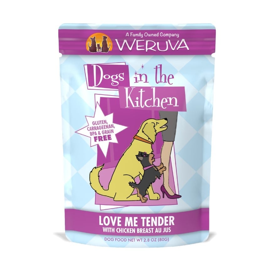 WeRuVa 狗濕糧 廚房系列 雞湯+雞肉 80g (003167) (img2)