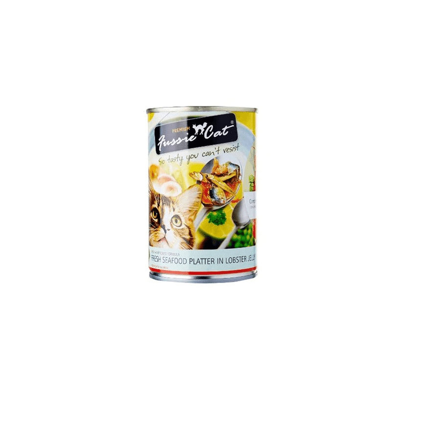 Fussie Cat Fresh Seafood Platter in Lobster Jelly 400g (img2)