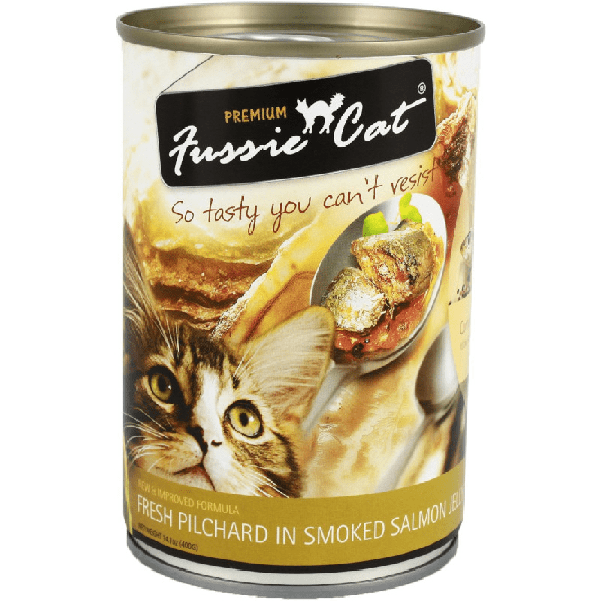 Fussie Cat Fresh Pilchard in Smoked Salmon Jelly 400g (img2)