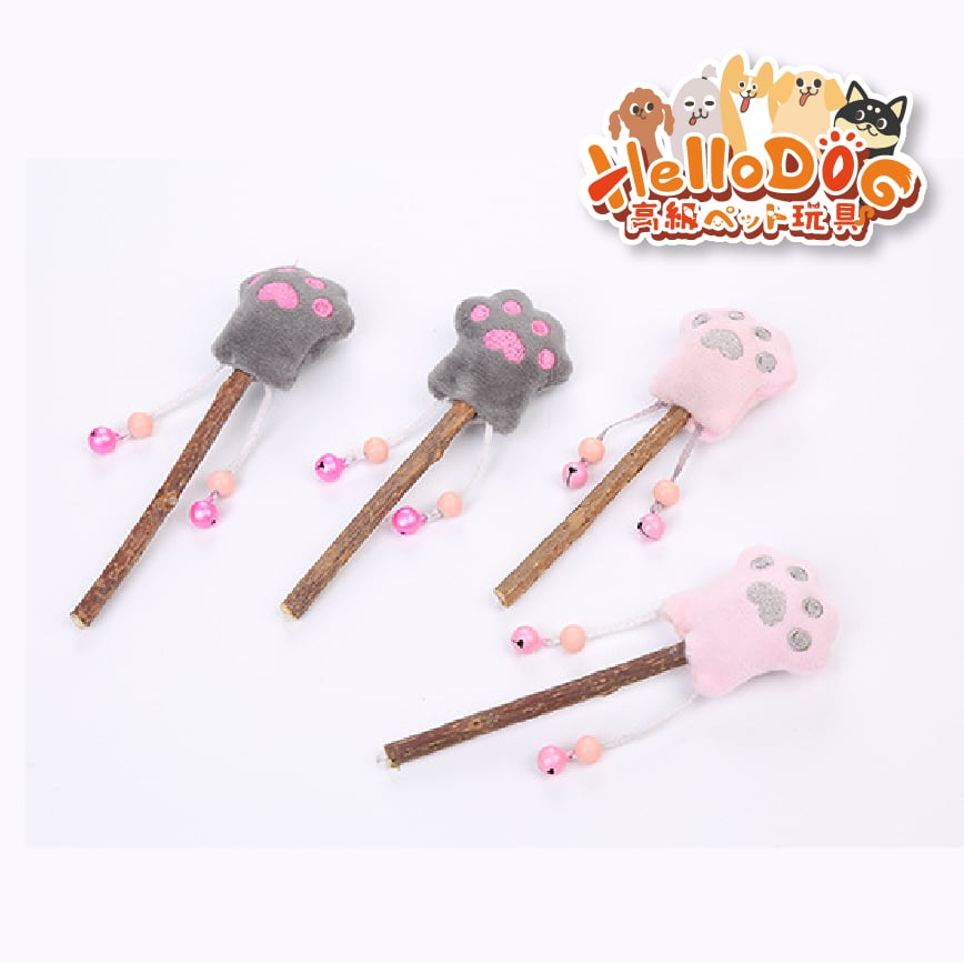 HelloDOG 玩具嚴選 貓薄荷解壓玩具 木天蓼棒貓爪 1件 (隨機款) (img2)