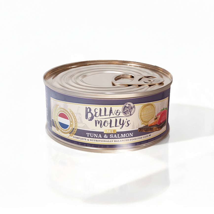 Bella & Molly’s AAFCO Canned Food - Tuna & Salmon (Pate) 80g (img2)