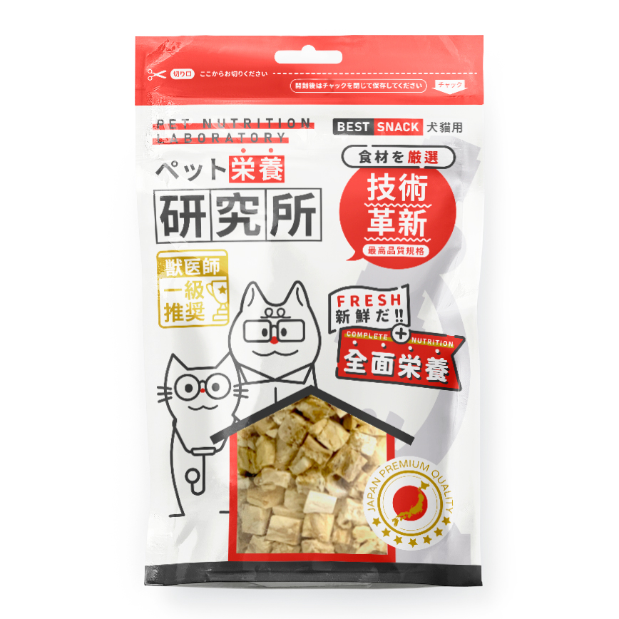 Pet Lab 嚴選貓狗零食 凍乾小食 脫水鱈魚粒 30g (img2)