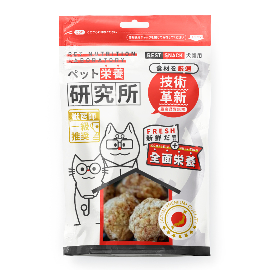 Pet Lab 嚴選貓狗零食 凍乾小食 脫水牛肉丸 30g (img2)
