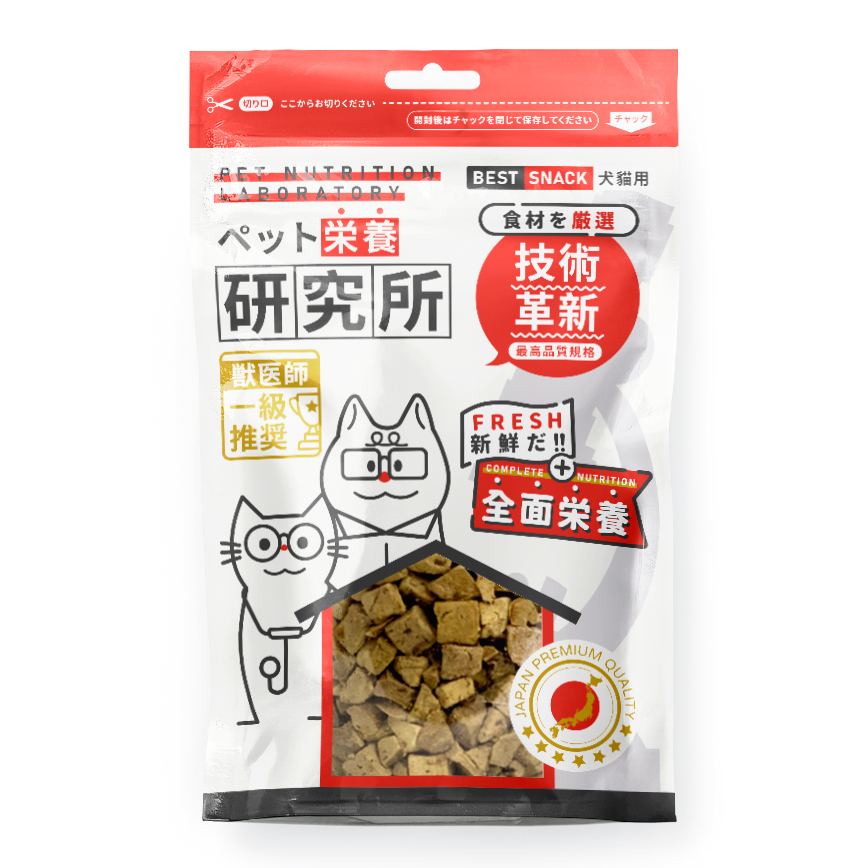 Pet Lab 嚴選貓狗零食 凍乾小食 脫水雞肝粒 60g (img2)
