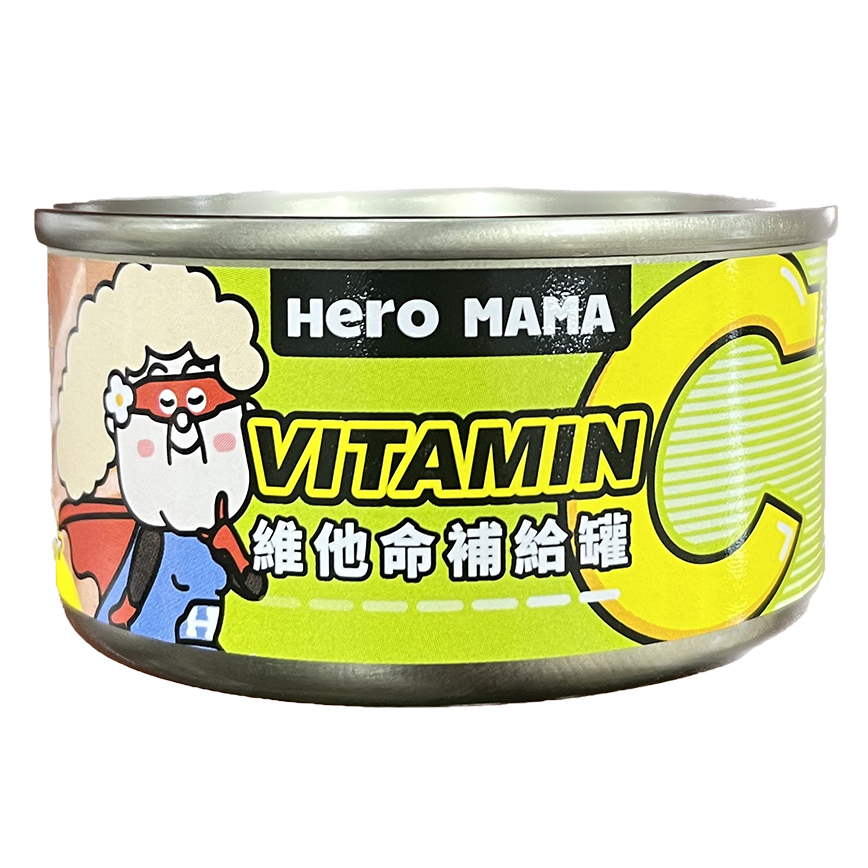 HeroMama 貓狗罐頭 補給罐 鮪魚小魚 維他命C 80g (img2)
