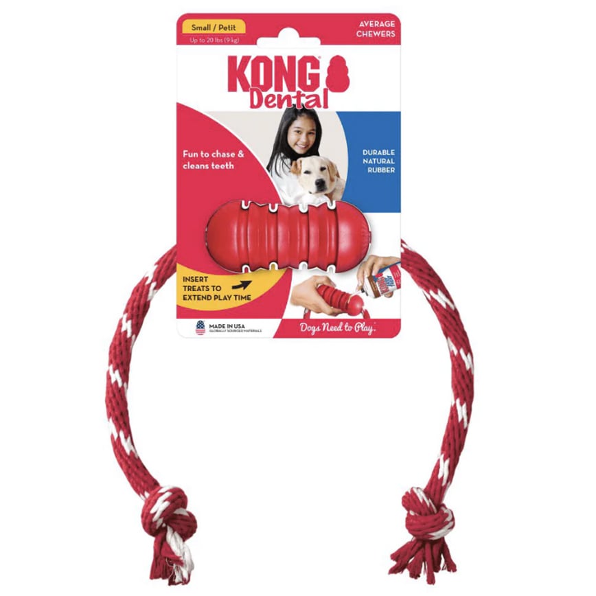 KONG Dental w/ Rope 12cm (42543) (img2)