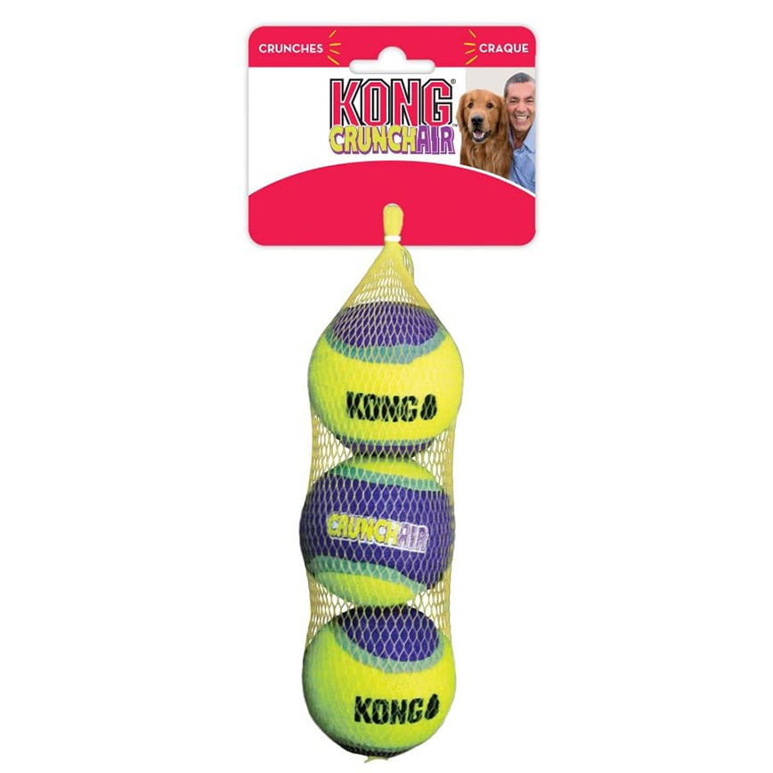 KONG CrunchAir™ Balls Ø = 6cm (3 piece/net) (68877) (img2)