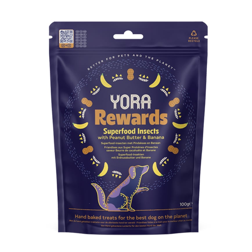 YORA 夢想家營養犬小食 花生醬配香蕉 100g (IRPB) (img2)