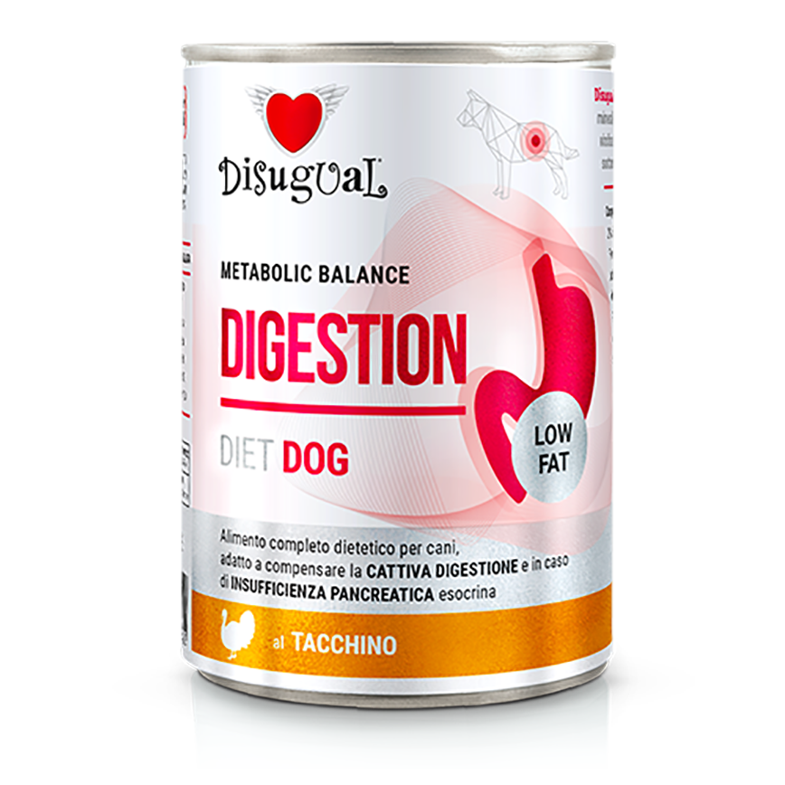 Disugual 意極鮮 處方糧 狗罐頭 高消化低脂配方 火雞 400g (DSDT010) | 意大利製造 (img2)