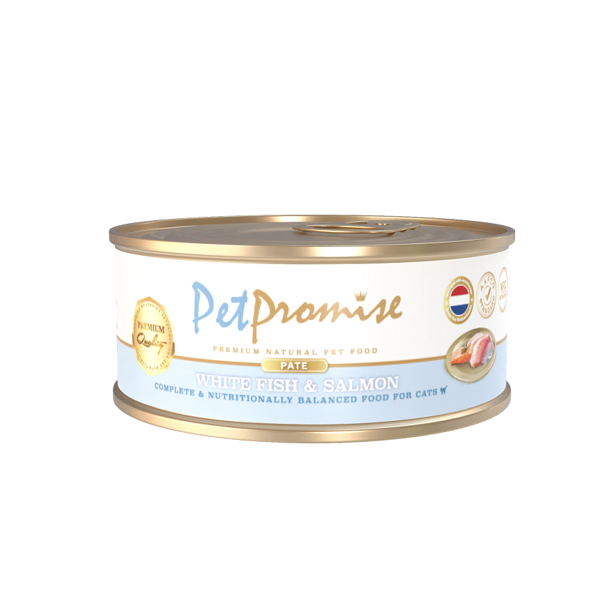 Pet Promise Premium Canned Food Complete and Balanced Whitefish & Salmon Pate 40g (img2)