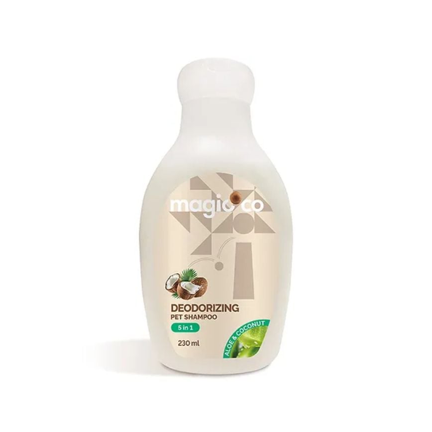 Magicoco 透明質酸潔毛露 Deodorizing Pet Shampoo 5 in 1 (貓犬通用) 230ml (img2)