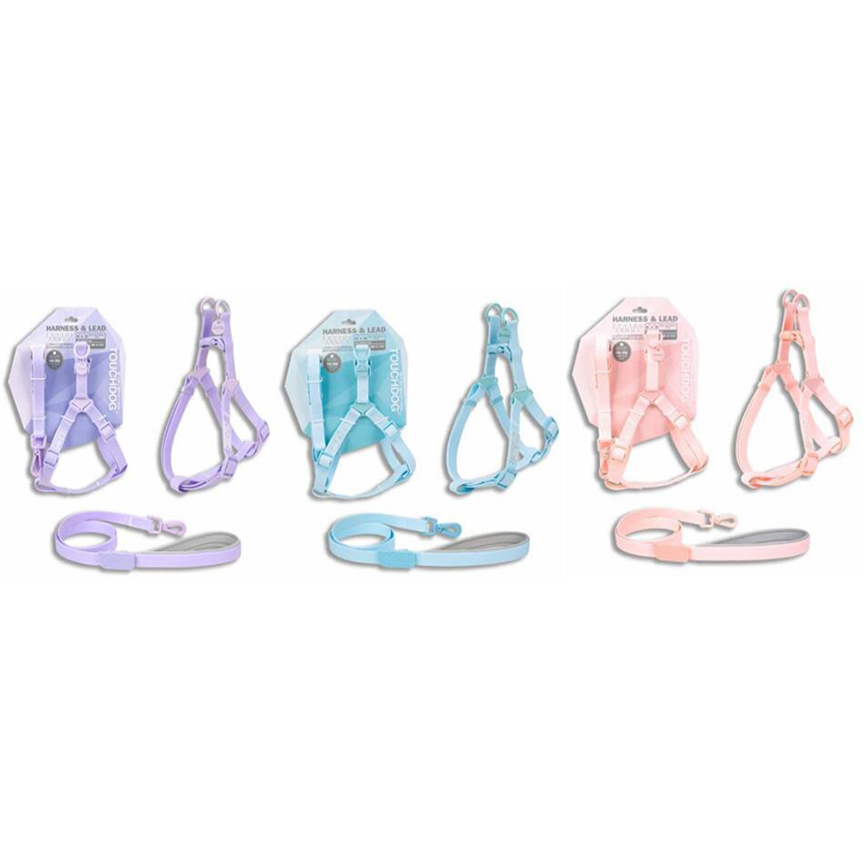 TOUCHCAT Cream Leash Set Purple/Powder Blue/Pink S (Random Color) (img2)