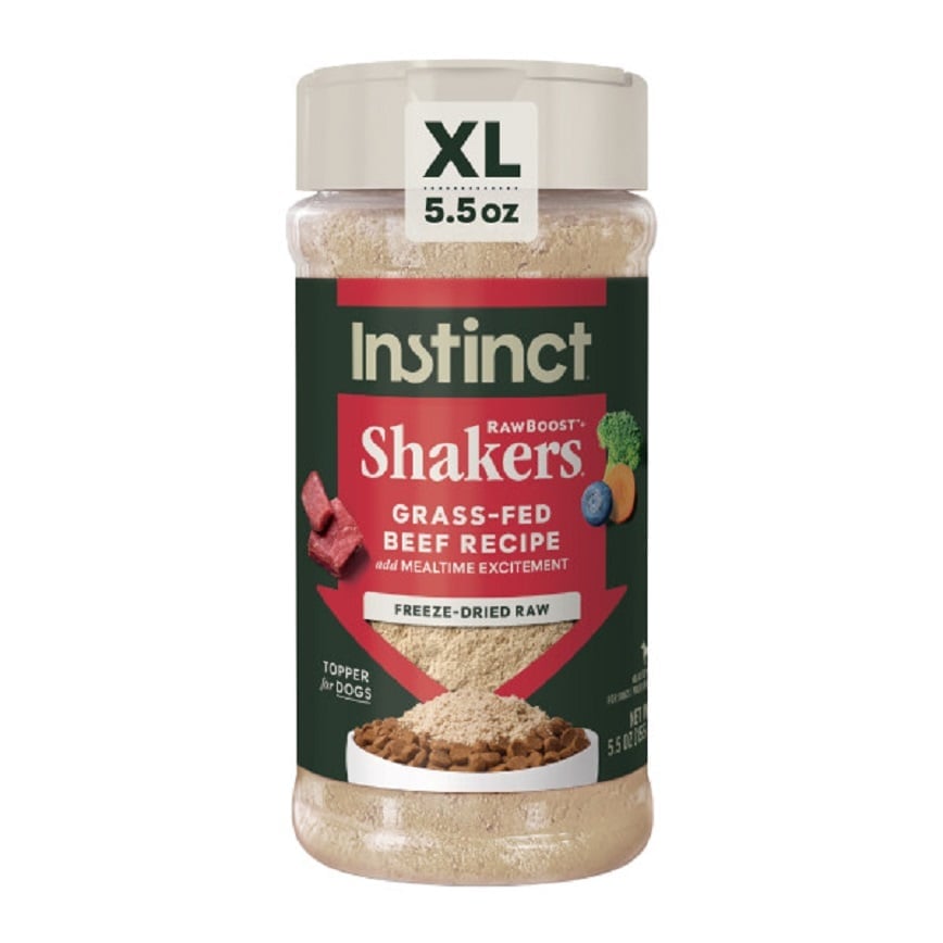Instinct Raw Meat shake shake Powder Beef Recipe (for Dogs) 5.5oz (620242) (img2)