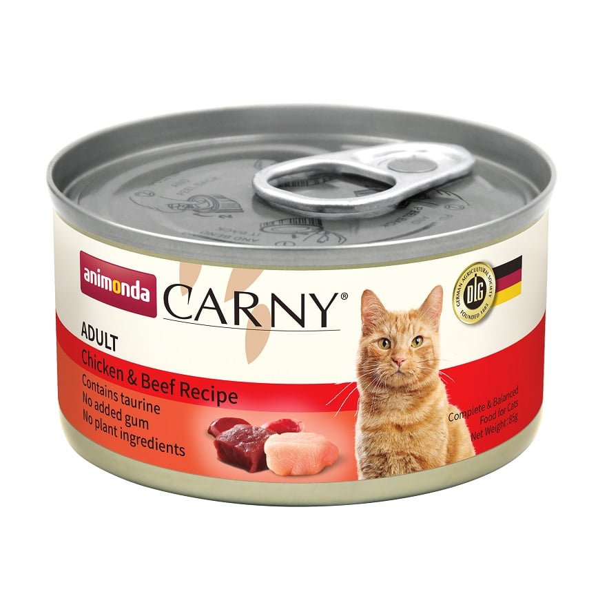 Animonda Carny 無穀物主食罐 成貓雞肉牛肉配方 85g (img2)