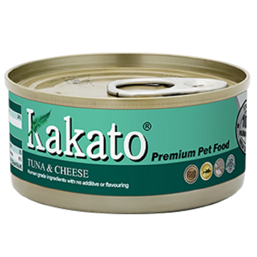 Kakato Canned Dog and Cat Tuna with Cheese 70g (img2)