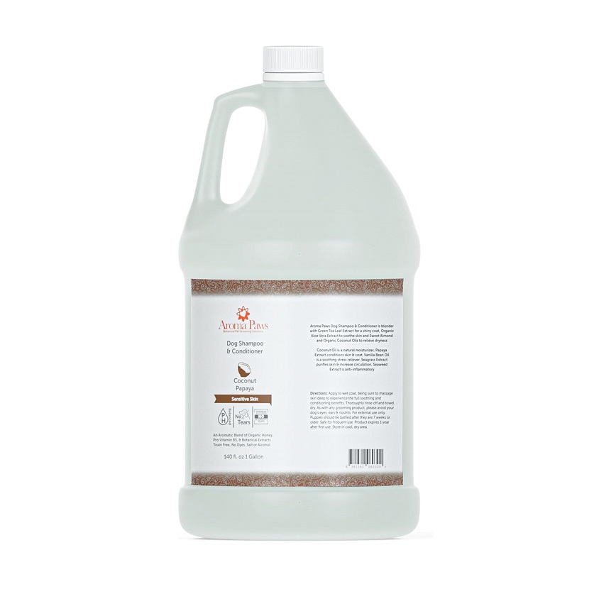 Aroma Paws Shampoos & Conditioners Coconut Papaya 1Gal (AP002) (img2)