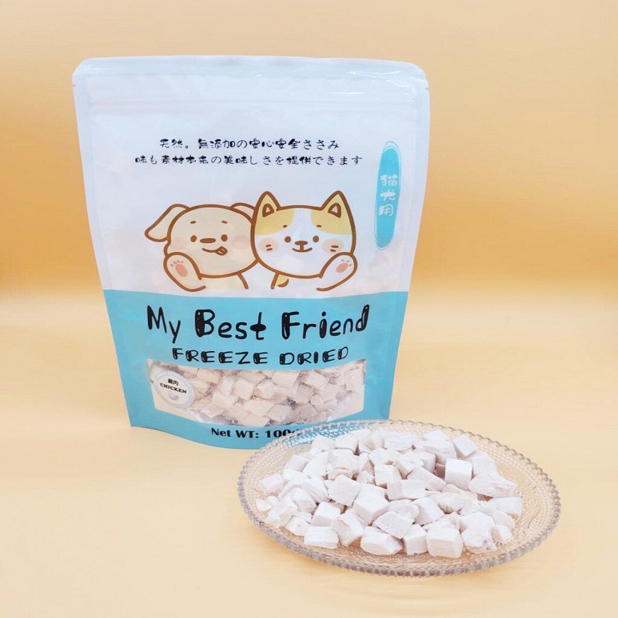 My Best Friend Freeze Dried Cat/Dog Chicken Pieces Treats 100g (img2)