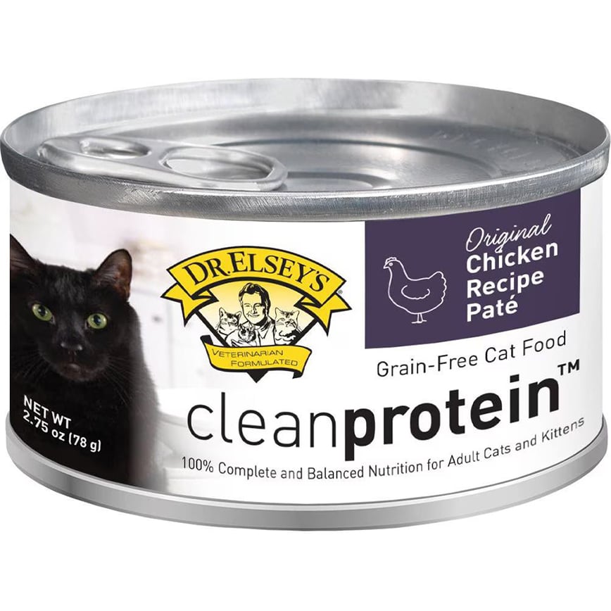 Dr. Elseys Cleanprotein™ Grain-Free Chicken Recipe Paté For All Stage Cat 2.75oz (PCWC2.75) (img2)