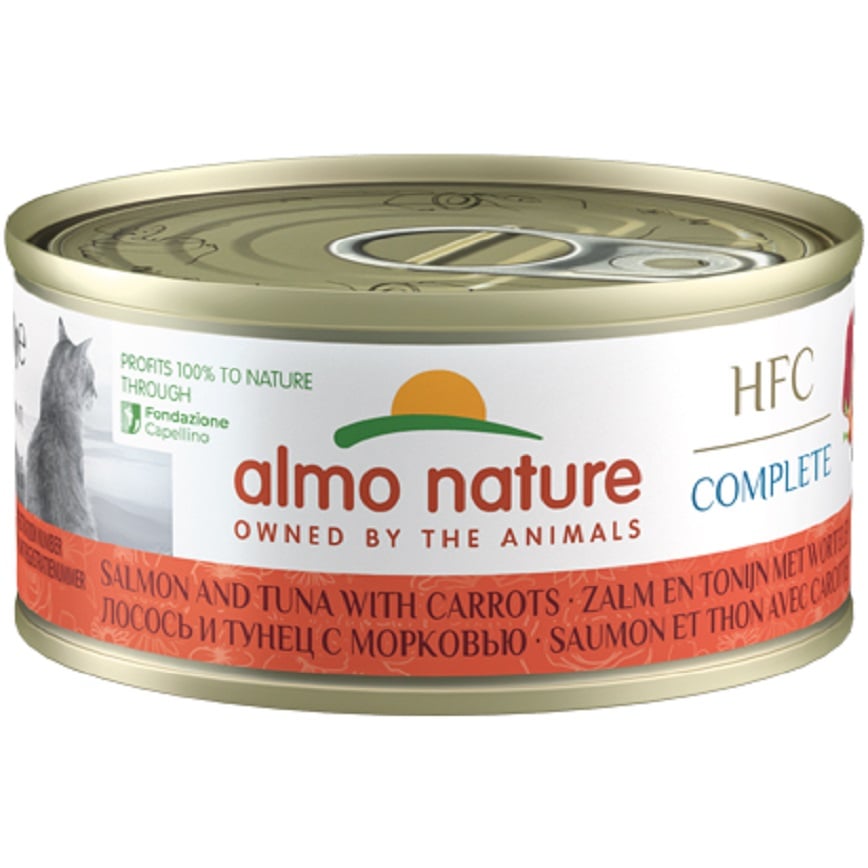 Almo Nature HFC Complete Salmon and Tuna with Carrots 70g (9434) (img2)