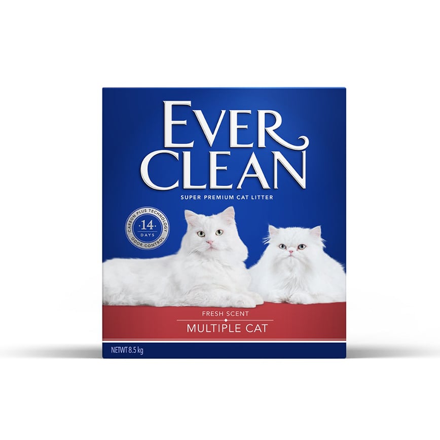 Ever Clean 美國 礦物貓砂 藍鑽 紅標 多貓抑氨 微香味 8.5kg (MC85) (img2)