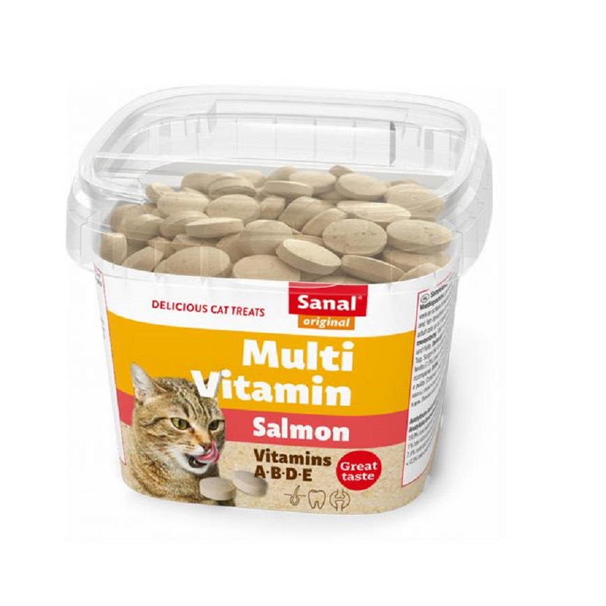 Sanal Multi Vitamin For Cat flavored with Salmon 100g (img2)