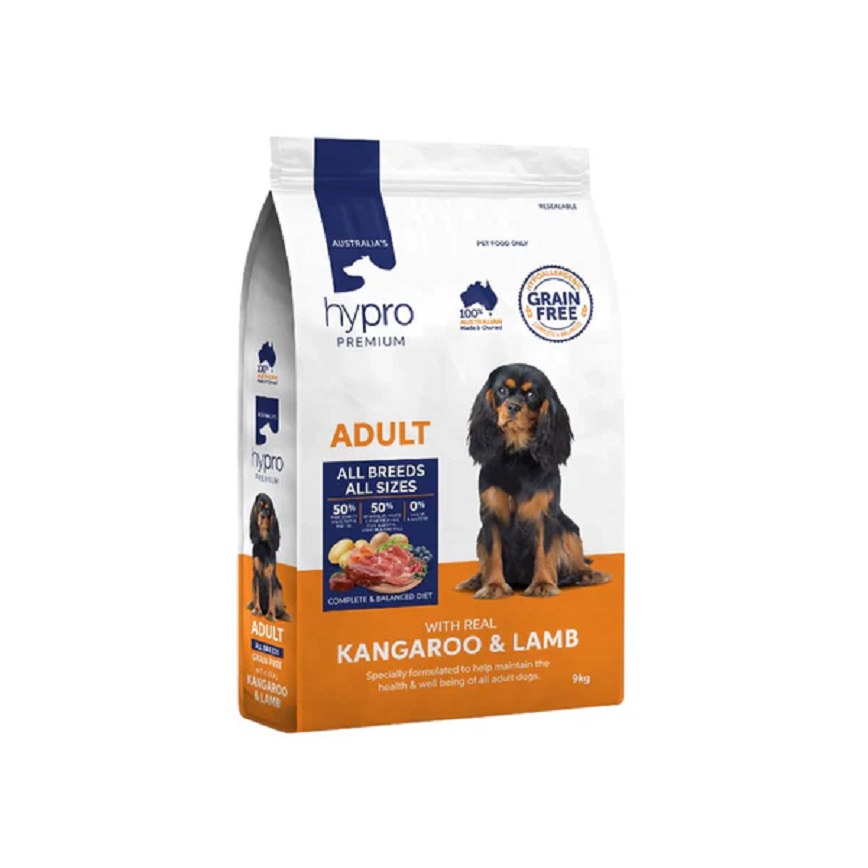 Hypro Premium Kangaroo + Lamb Adult Dog Food 9kg (HP06) (img2)