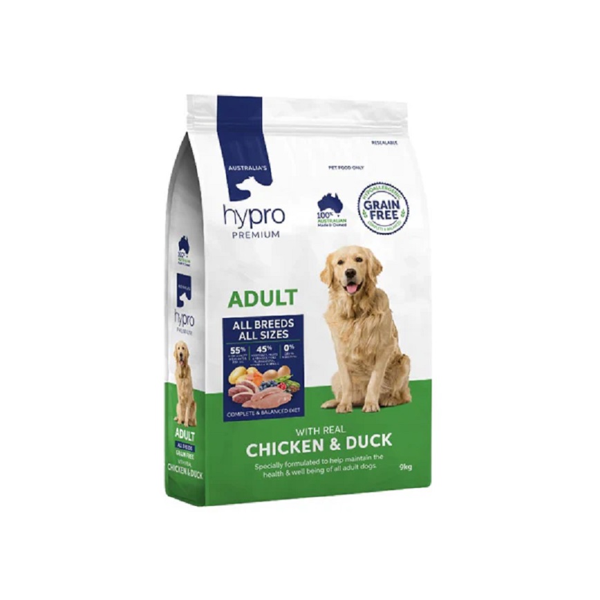 Hypro Premium Chicken + Duck Adult Dog Food 9kg (HP09) (img2)
