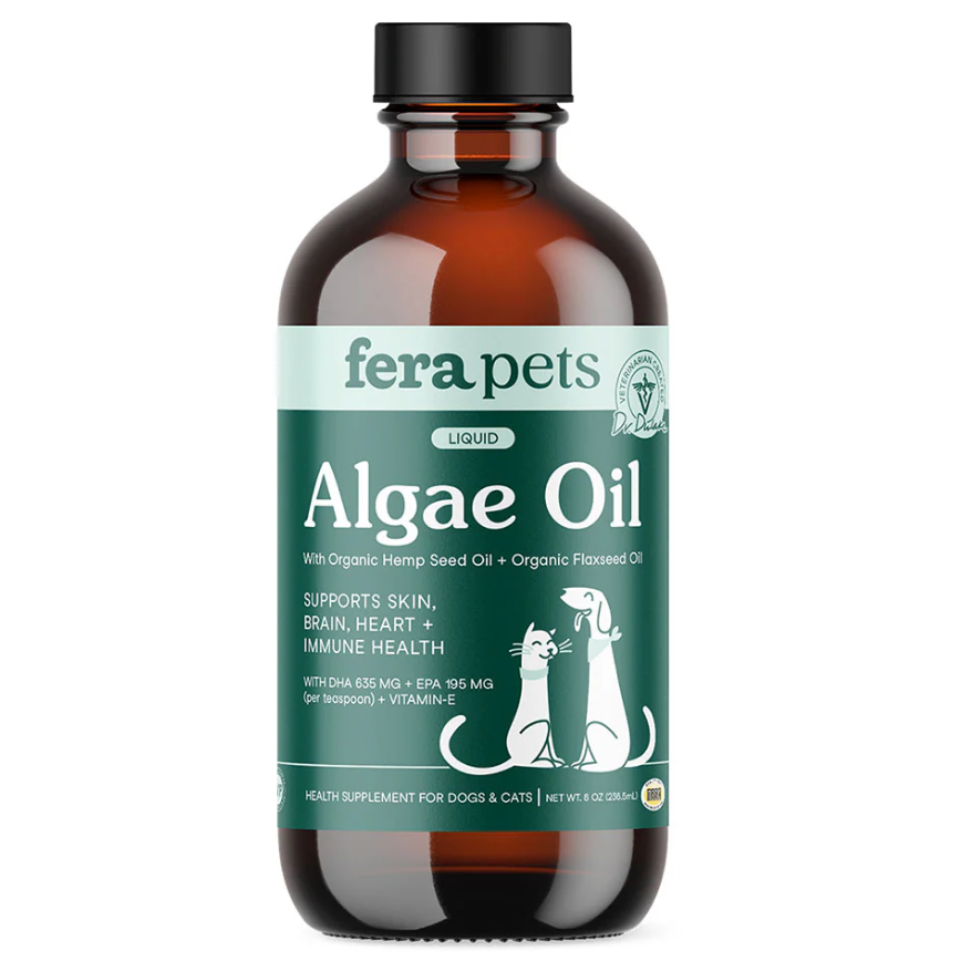 Fera Pets Supplement 貓狗營養補充品 純素海藻油 Omega-3、6、9s 8oz (犬貓通用) (4592NH) (img2)