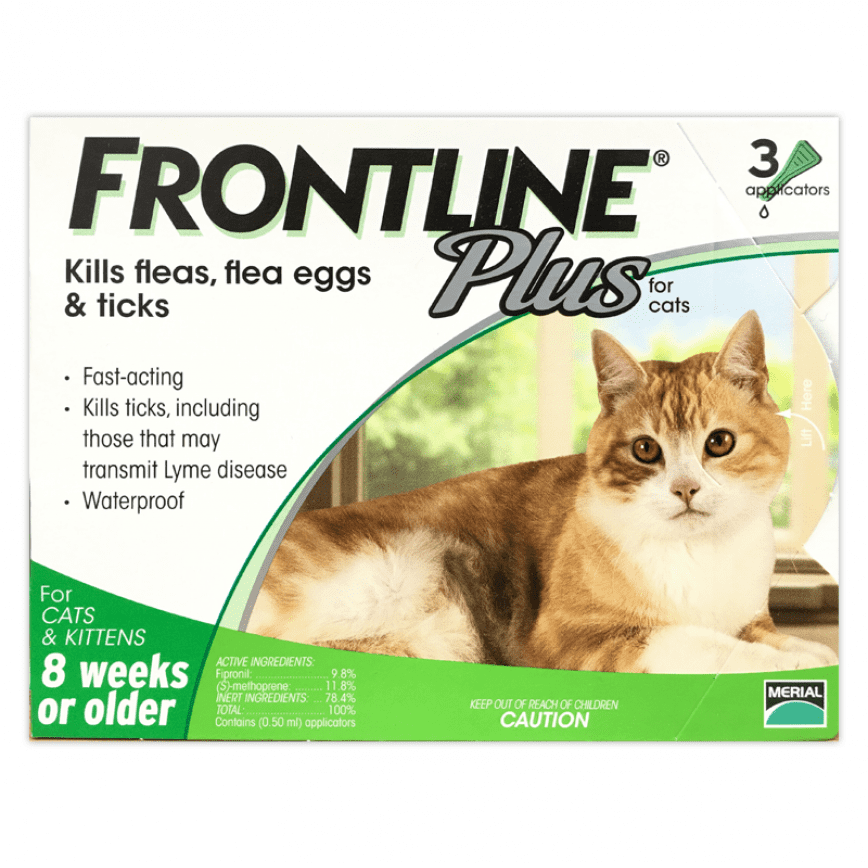 FRONTLINE Plus for Cats & Kittens 貓用殺蝨滴 (FPCAT) (TBS) (img2)
