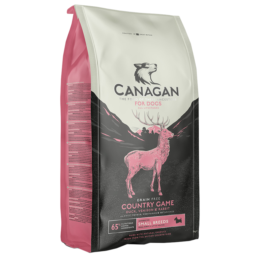CANAGAN Dry Dog Food Country Game for for Small Breed Dogs 2kg (GTG2) (img2)