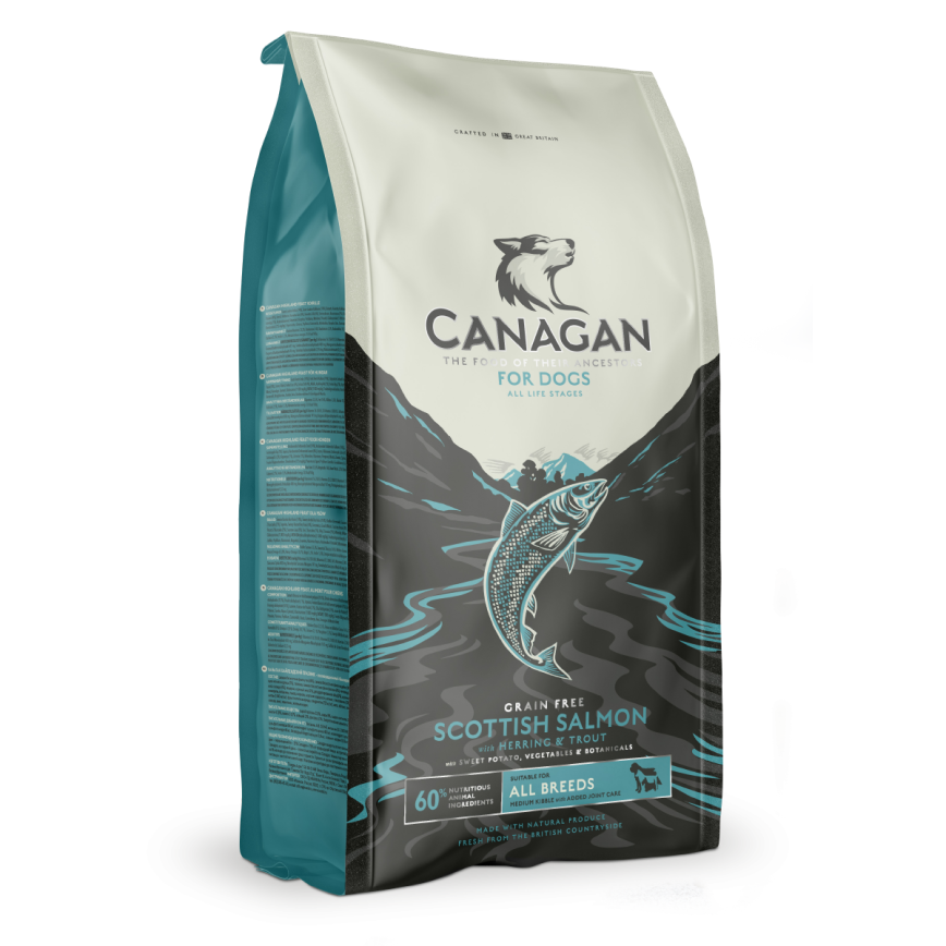 CANAGAN原之選 狗糧 無穀物狗糧 蘇格蘭三文魚 標準粒 2kg (GS2) (img2)