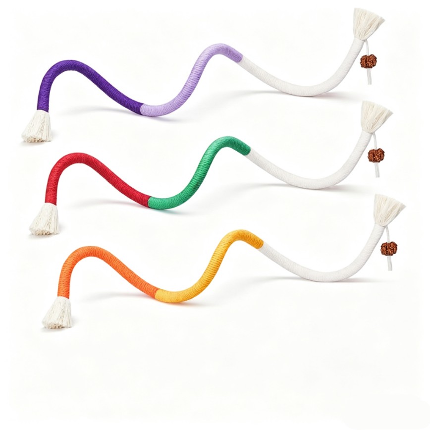 Dog Toy Cat 咪咬Chew Rope (Random Color) (img2)