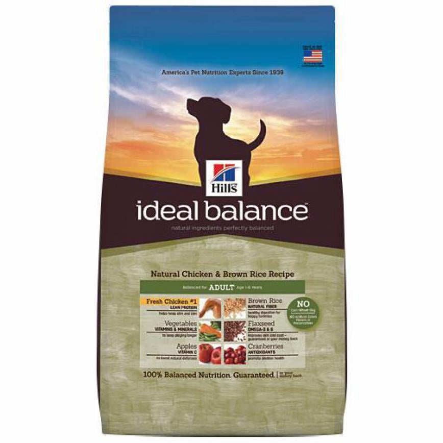 Hills 狗糧 Ideal Balance 天然成犬配方 雞肉及糙米餐 30lb (img2)