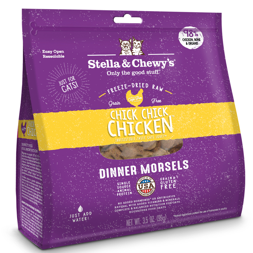 Stella & Chewy's Freeze-Dried Raw Chick Chick Chicken Dinner Morsels 18oz (SC034) (img2)