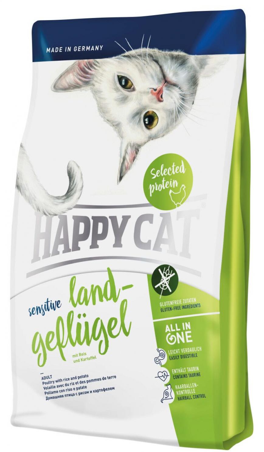 Happy Cat Sensitive 成貓雞肉無麩質配方貓糧 Land-Geflügel 300g (70251) (img2)