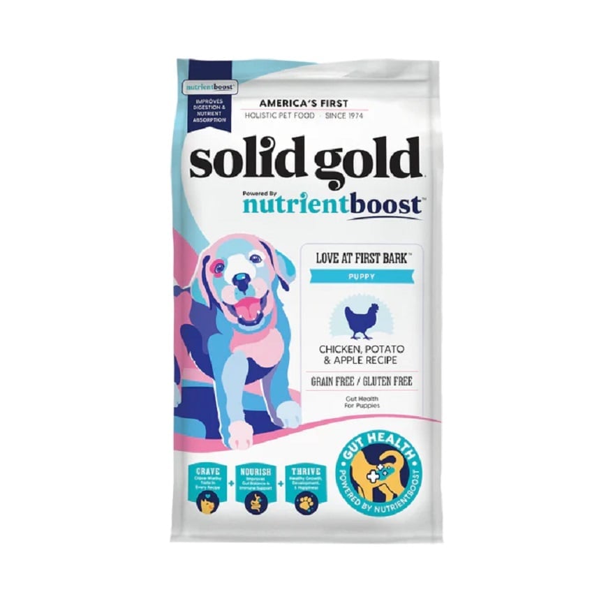 Solid Gold Grain Free Dry Dog Food Puppy Love at First Bark with Chicken 4lb (img2)