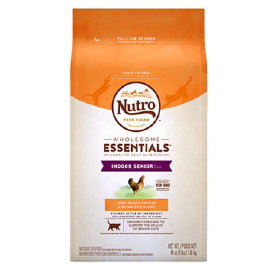 Nutro 室肉高齡貓糧 雞肉及糙米 6.5lb (img2)