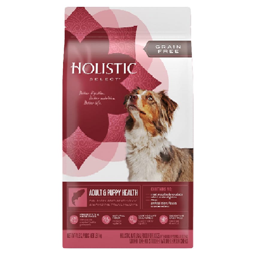 Holistic Select活力滋 成犬 無穀物四種魚配方 Adult & Puppy Salmon Anchovy & Sardine 12lb (31101) (img2)