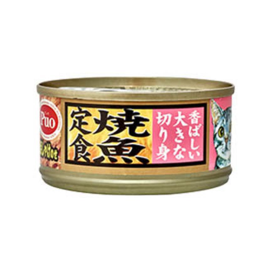 AIXIA 愛喜雅 貓罐頭 燒魚定食 吞拿魚燒三文魚 80g (YT-6N) (img2)