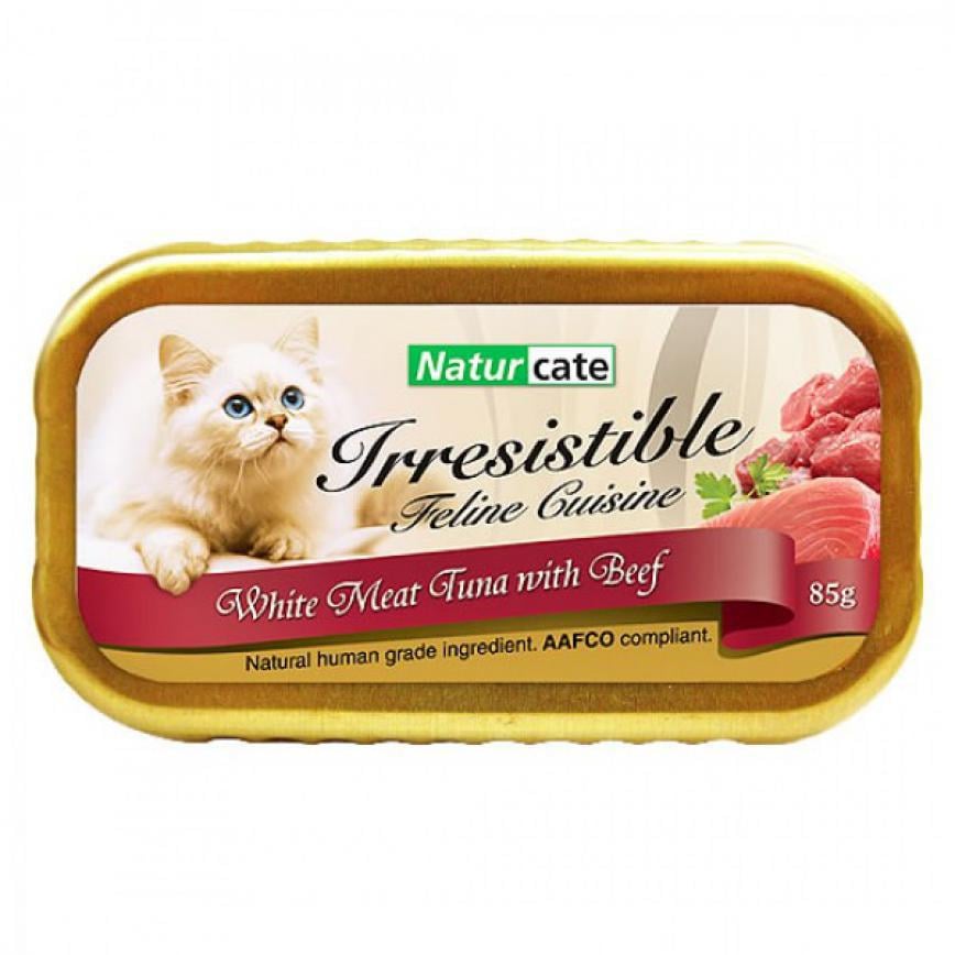 Naturcate 貓罐頭 白肉吞拿魚+牛肉 85g (NC85-7) (img2)