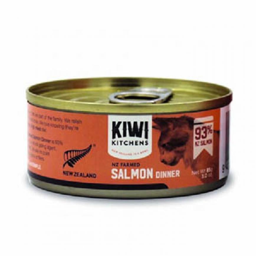 KIWI KITCHENS 主食貓罐頭 無穀物三文魚配方 85g (蝦紅色) (KC-C-S85) (img2)