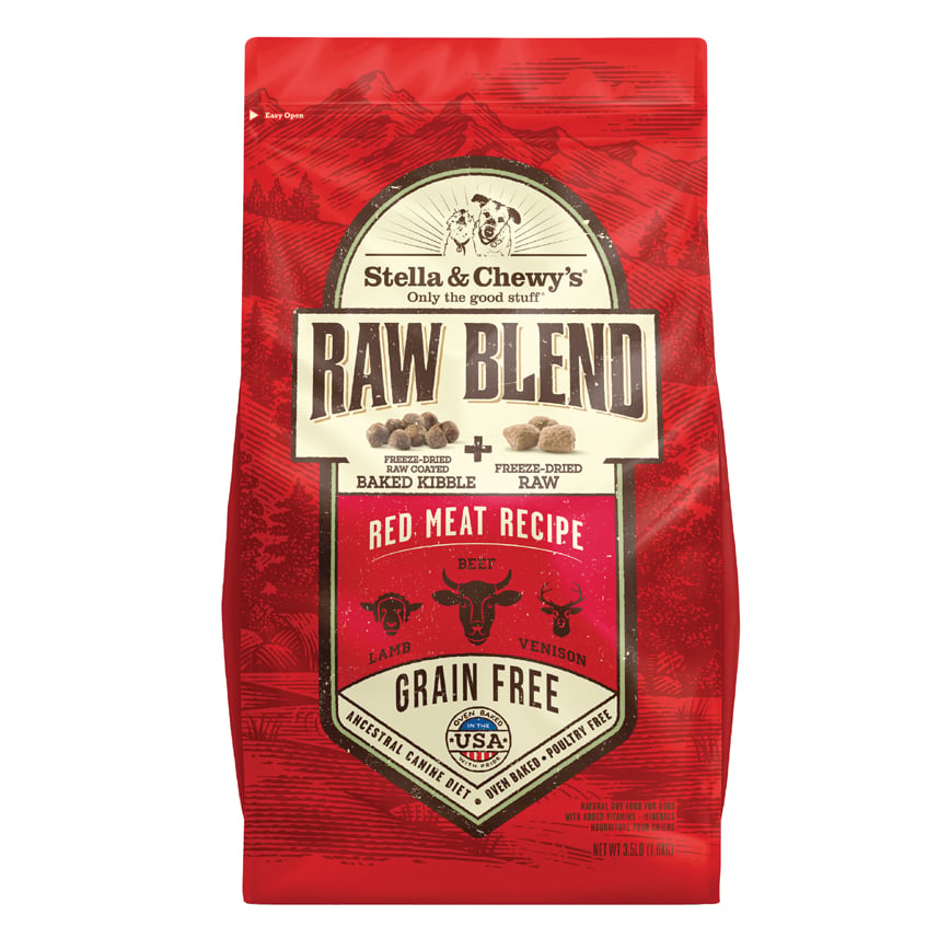 Stella & Chewy's Dry Dog Food Raw Blend Baked Kibble Red Meat Recipe 22lb (SCRB003) (img2)