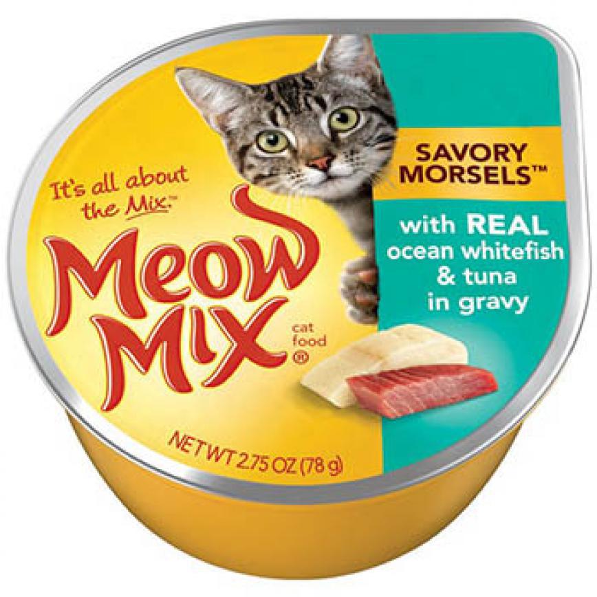 Meow Mix 貓罐頭 白身魚加吞拿魚湯汁配方 78g (img2)