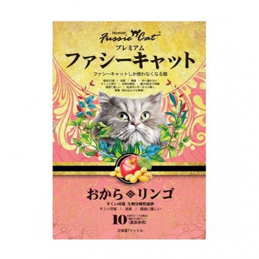 Fussie Cat Tofu Litter - Apple 7L (FC-JA1) (img2)